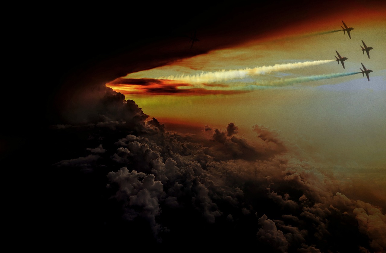 月明星稀,乌鹊南飞,夜空下的自然美景